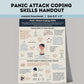 panic attack coping skills pdf