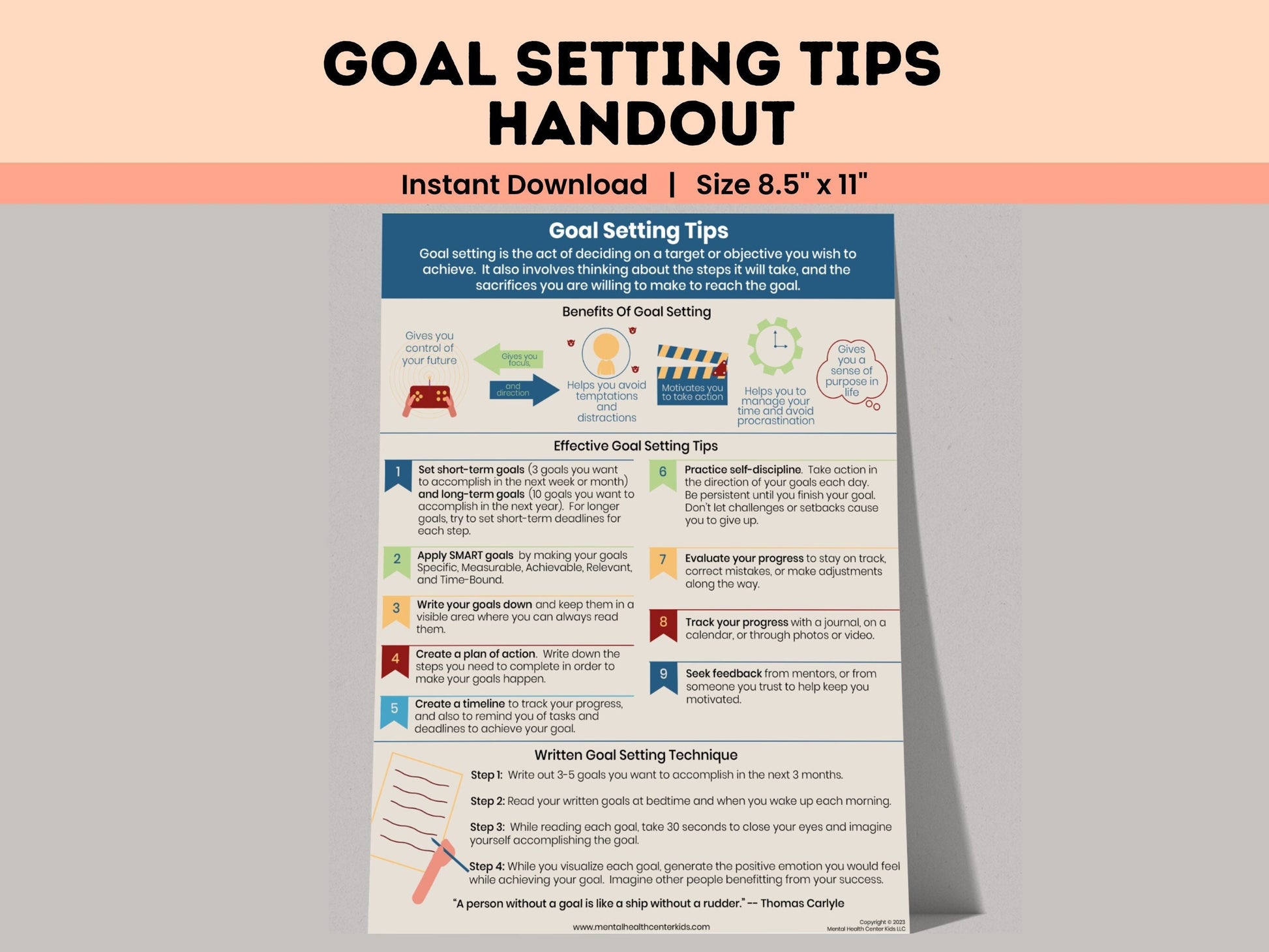 Goal Setting Tips For Success