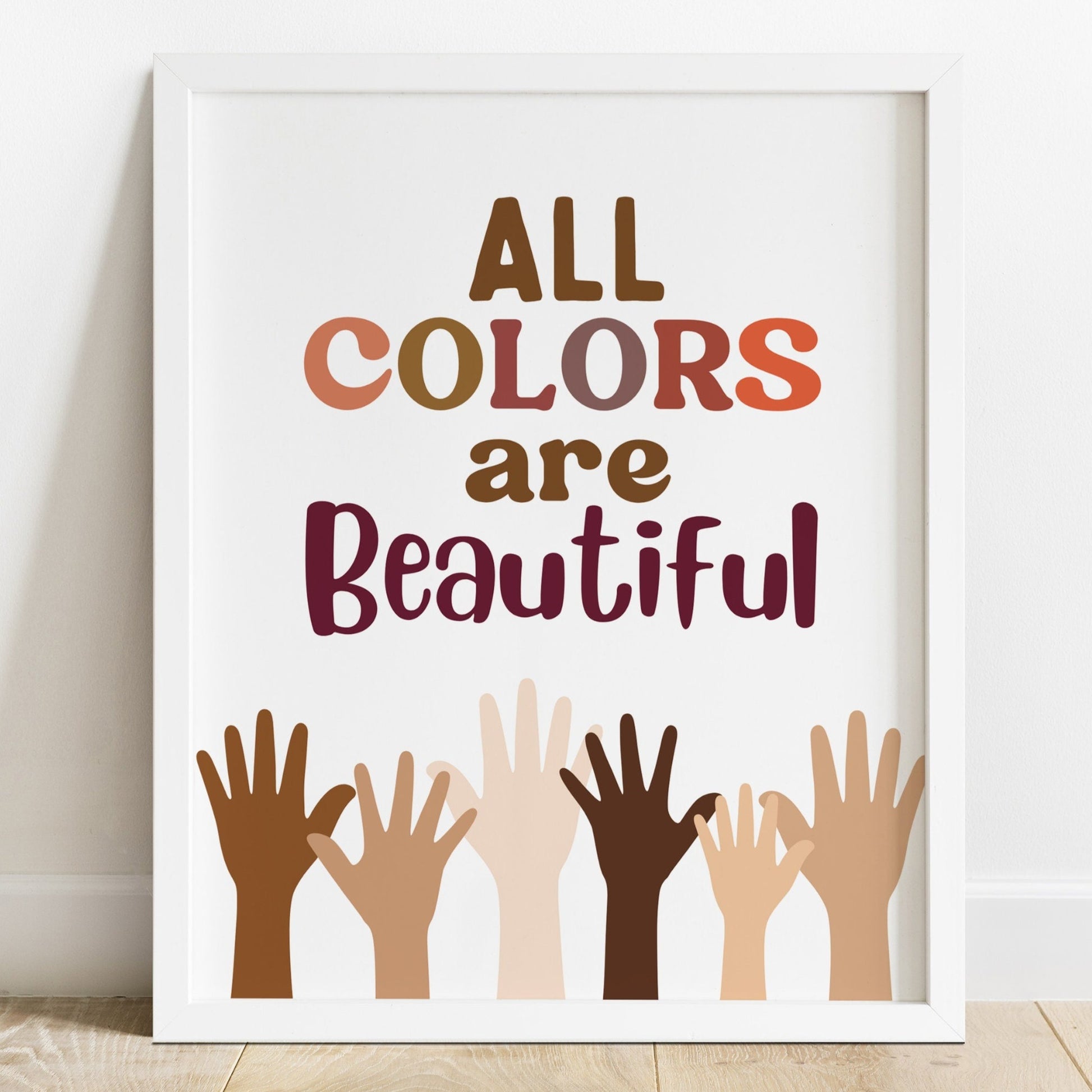 all colors are beautiful