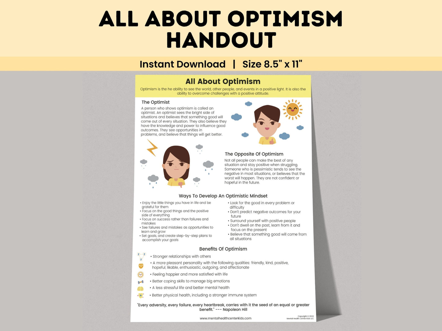 optimism poster