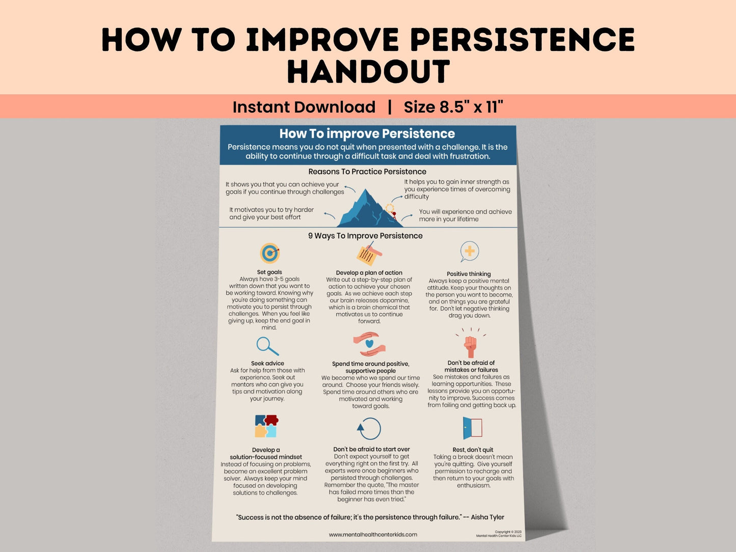 persistence poster