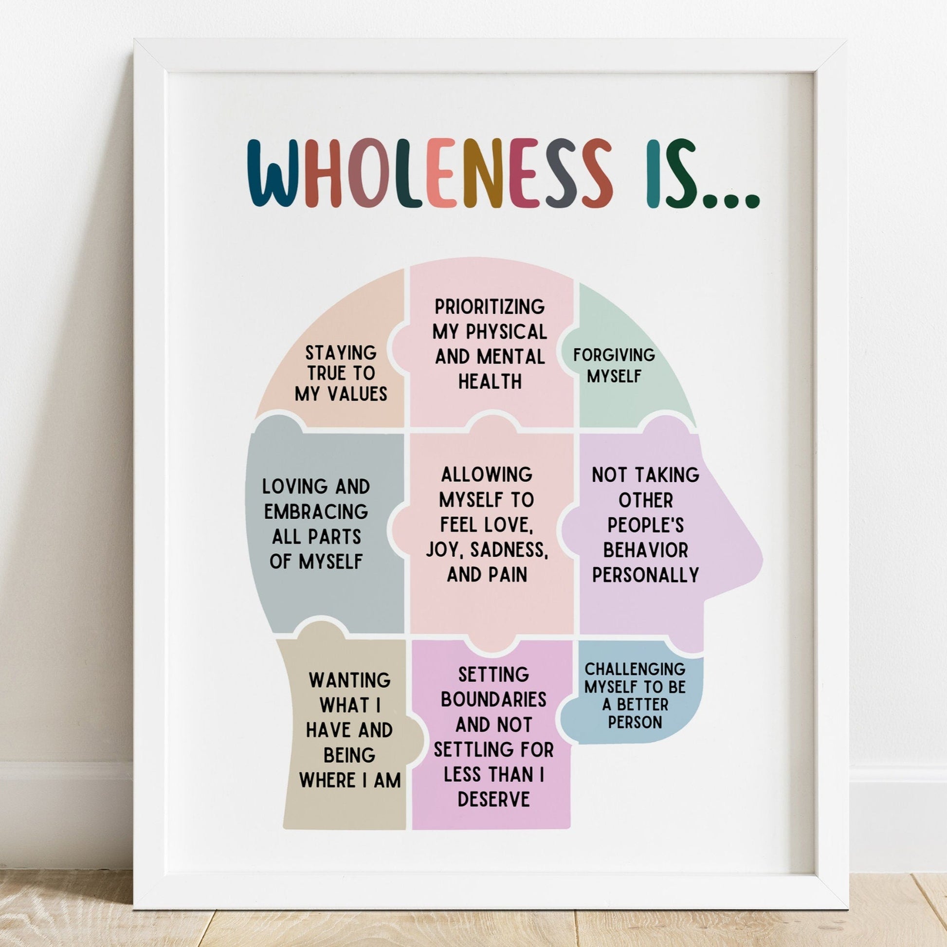 wholeness is poster