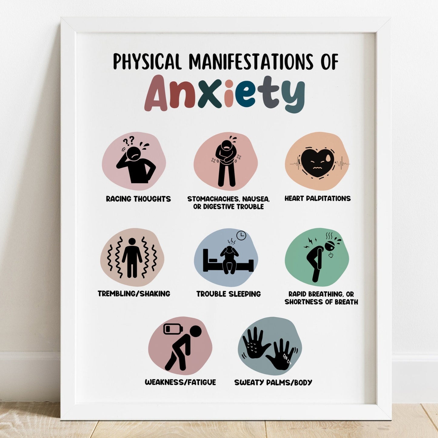 physical manifestations of anxiety