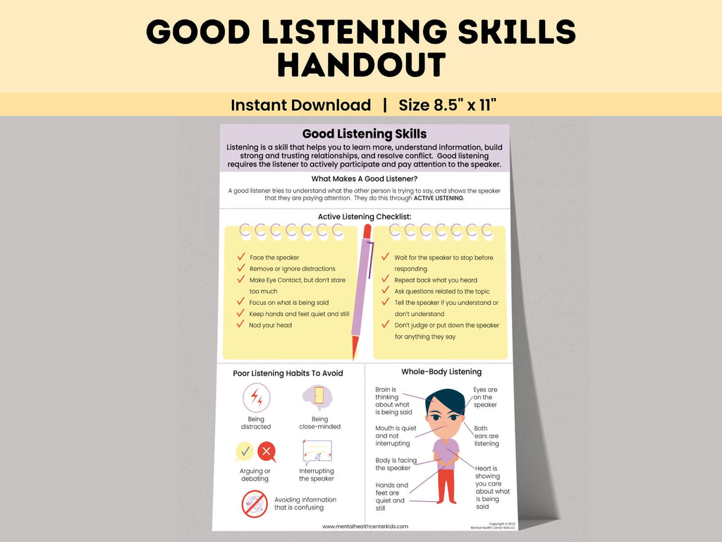 good listening skills