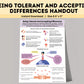 Being Tolerant and Accepting Differences