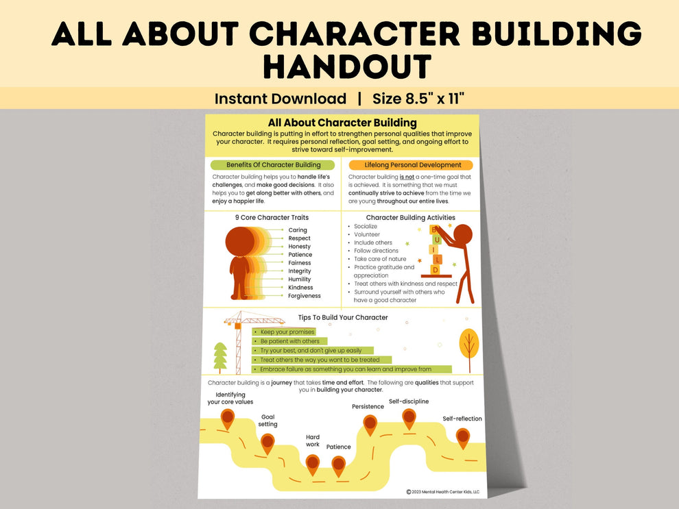 All About Character Building – Mental Health Center Kids