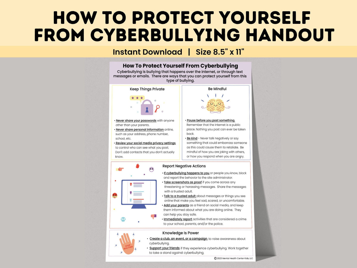 Coping with Cyberbullying – Mental Health Center Kids