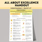 excellence poster