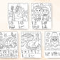 thanksgiving coloring pages for kids